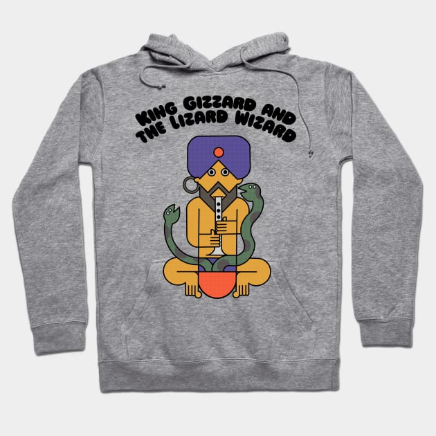 King Gizzard and the Lizard Wizard / Original Fanart Design Hoodie by DankFutura